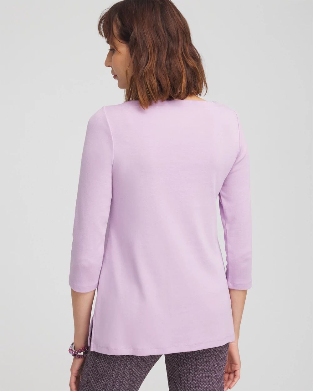 Pima Cotton Square-Neck Tunic | Chico's